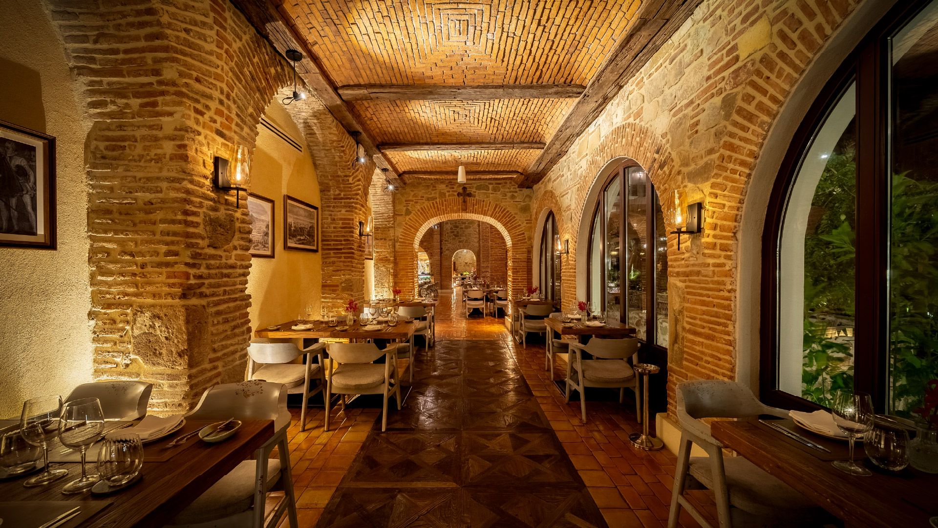 “El Santuario leaves an impression because the history of the room and the food on the table belong to the same place.”